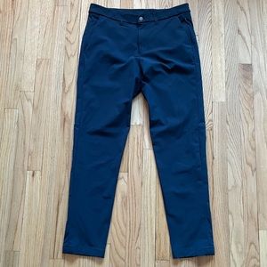 Navy Lululemon Commission Slim 34